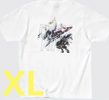 파이널 판타지 13 35주년 유니클로 콜라보 T셔츠 사이즈 XL