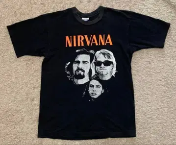 nirvana 빈티지 T셔츠