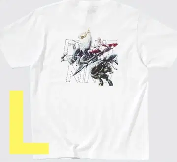 파이널 판타지 13 35주년 유니클로 콜라보 T셔츠 사이즈 L