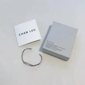 CHAN LUU 실버 팔찌