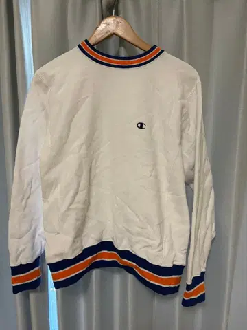 Champion Reverse Weave 맨투맨 화이트 M