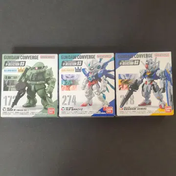 GUNDAM CONVERGE # SELECTION 03 3종 세트