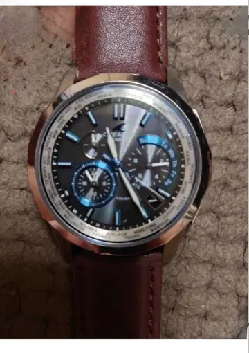 CASIO OCEANUS 만타 전파 솔라 크로노그래프