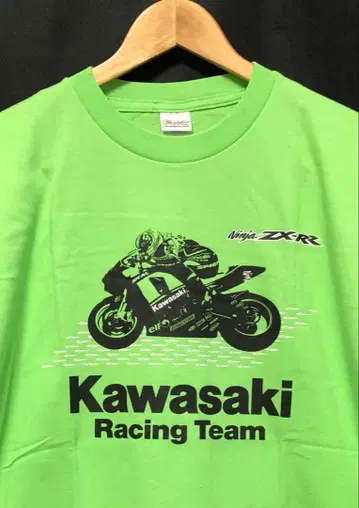 Kawasaki Racing Team 티셔츠 L 사이즈 미개봉