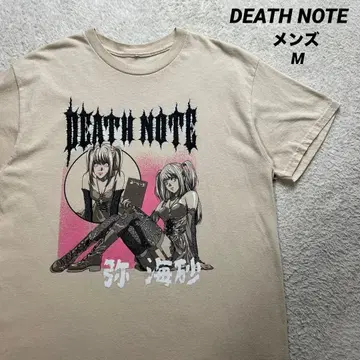 10s DEATH NOTE 데스노트 미사미사 티셔츠 남성용 M