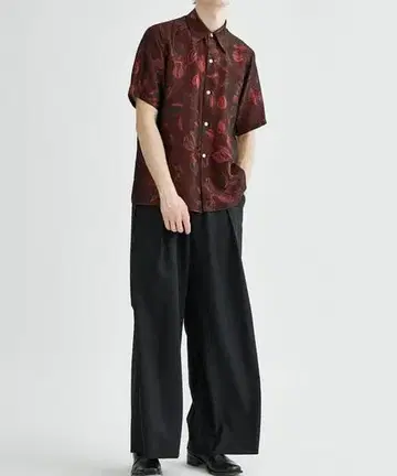 새상품 BED J.W. FORD Jacquard Blouse 라메 셔츠