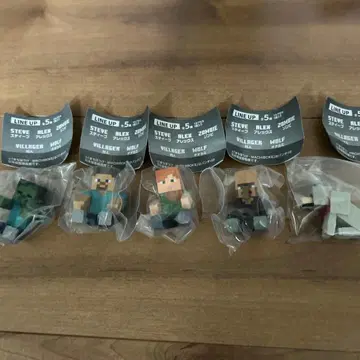 MINECRAFT 마인크래프트 기다림 5종 풀컴프 1 가챠