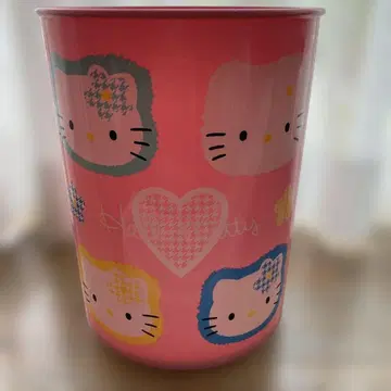 카오하나 키티 레트로 쓰레기통