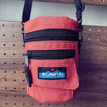 KAVU 카부 호바트 새첼 파우치 사코슈 오렌지 계열
