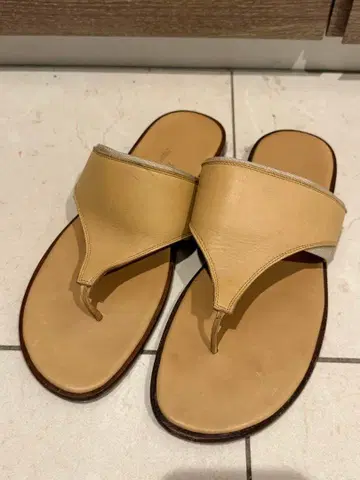 JOHN LOBB 존 롭 가죽 샌들 10