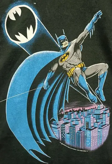 90s batman 빈티지 티셔츠