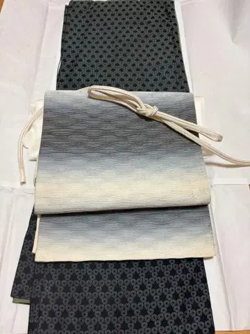기하학 패턴 오메시 기모노 이중 기모노