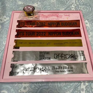 히게단 2024 Unofficial zepp 은색 테이프 초레어