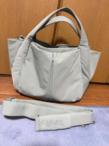 CAMPER 2WAY 숄더백 라이트 그레이