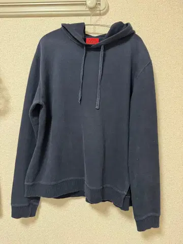 A.P.C. KANYE 풀오버 후드티 네이비