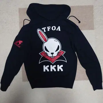 TFOA KKK 집업 후드티 블랙 M