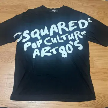 DSQUARED2 티셔츠 블랙
