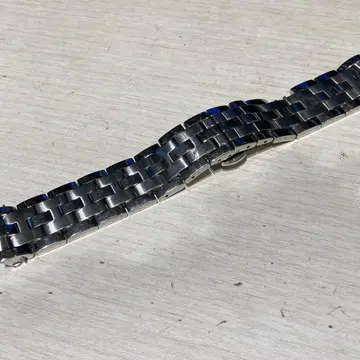 해밀턴 재즈 마스터 교체용 벨트 일부 빠짐 실버 약 22mm