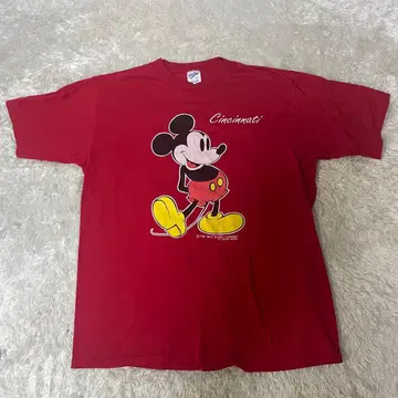 Velva Sheen 90s USA 빈티지 올드 미키 티셔츠