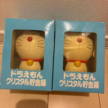 도라에몽 크리스탈 저금통 2세트