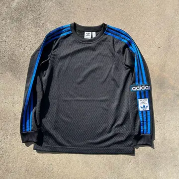 미사용품 adidas original 아디블레이크 긴팔 메쉬 탑 XS