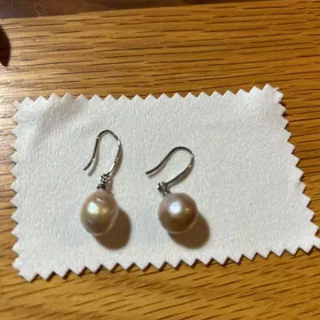 담수 진주 훅 이어링 양쪽용