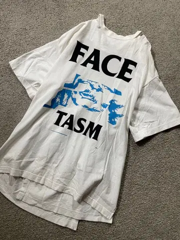 FACETASM 파세타즘 빅 T셔츠 백 오픈