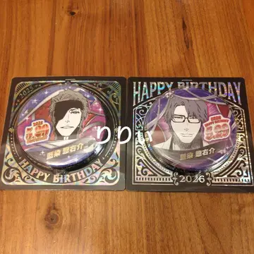 BLEACH 블리치 아이젠 소스케 생일 캔뱃지 2025 2026