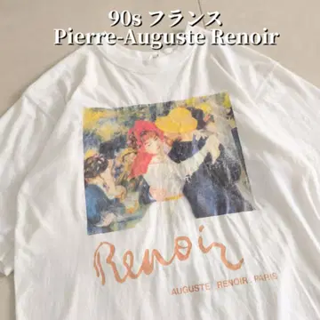 90s 프랑스 오귀스트 르누아르 아트 티셔츠