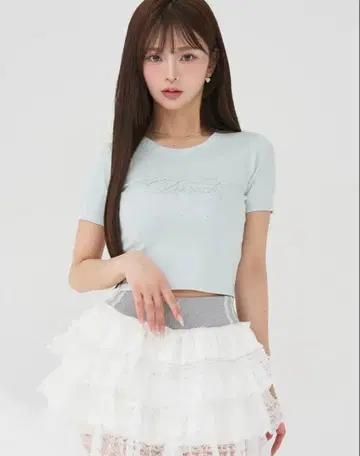 Darich 로고 비쥬 엔젤 모티브 T셔츠 색스