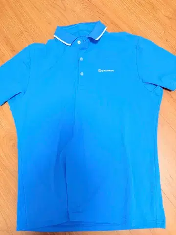TaylorMade 피케 셔츠 블루 L 사이즈