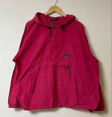 Patagonia 나일론 자켓 배기 풀오버 핑크 L