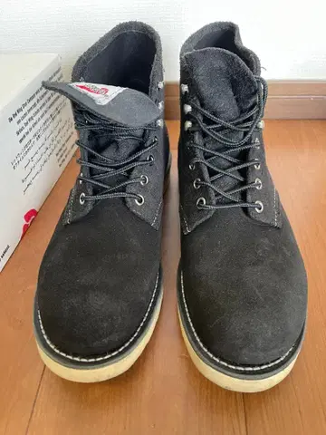 RED WING SHOES 8174 BK 스웨이드 플레인토 9D
