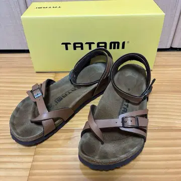TATAMI Maldive 라이트 브라운 39 25cm 박스 포함