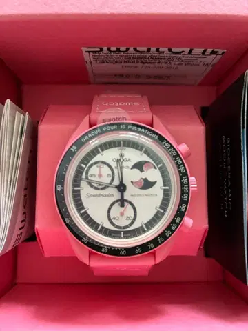 OMEGA Swatch Mission to the Pink 본체