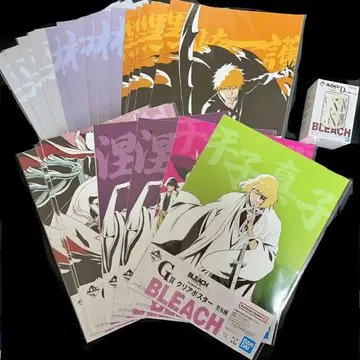 제일복권 bleach 블리치 D상 G상 찻잔 클리어 포스터 세미 컴프