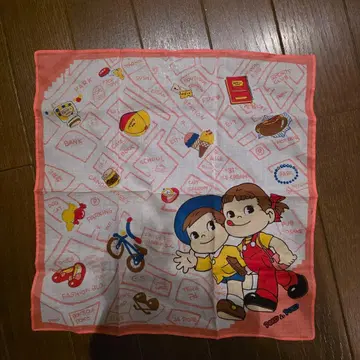 새상품 페코짱 포코짱 후지야 손수건 레트로 빈티지 레어