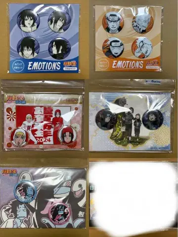 NARUTO 캔뱃지 묶음 판매 세트