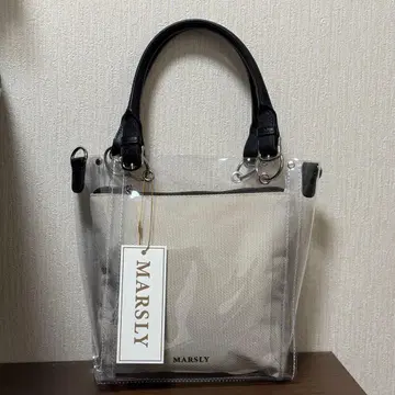 마즈리 MARSLY 클리어백 Black 이타백