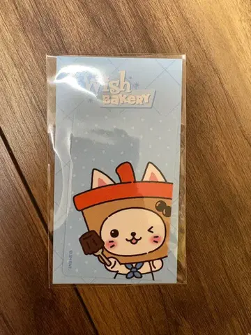 NCTWISH wish bakery 카드 스티커 버블냥