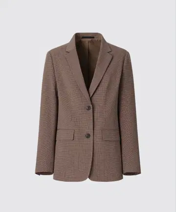 [ UNIQLO ] 유니클로 테일러드 자켓 체크 미사용품