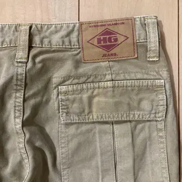 HYSTERIC GLAMOUR 카고 팬츠 베이지