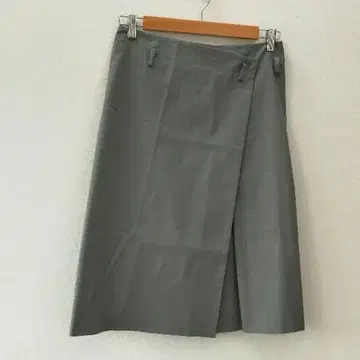 CIVIDINI 치비디니 랩 스타일 스커트 이탈리아제 그레이 40