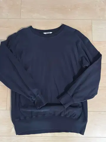 AURALEE ELASTIC HIGH GAUGE SWEAT P/O