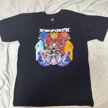 BUMP OF CHICKEN 티셔츠 블랙 XL