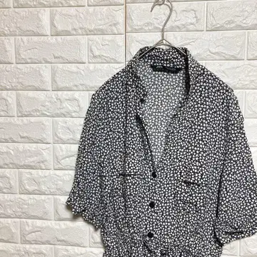 [ ZARA ] ( M ) 꽃무늬 롱 원피스 오픈 포켓 리본 플레어