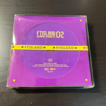 [ 단종품 ] FTISLAND 2집 Colorful Sensibility