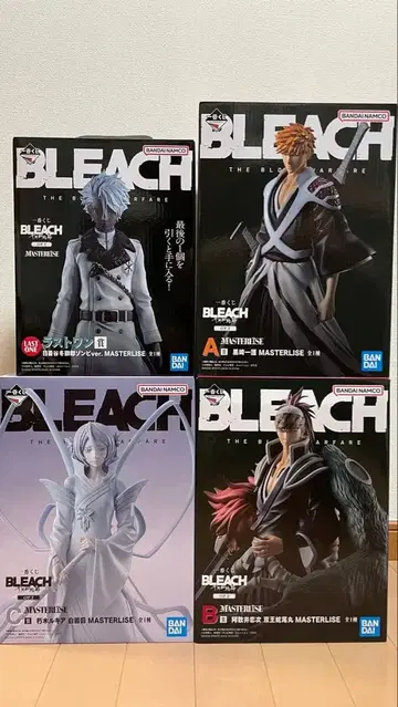 제일복권 BLEACH 천년혈전편 피규어 4종 세트