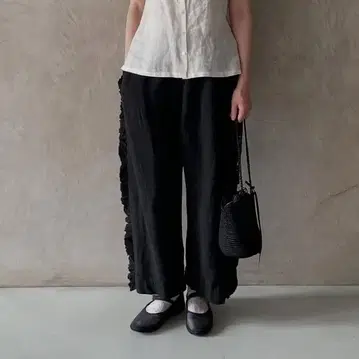 새상품급 Gauze# 거즈 린넨 비스코스 비비안 팬츠
