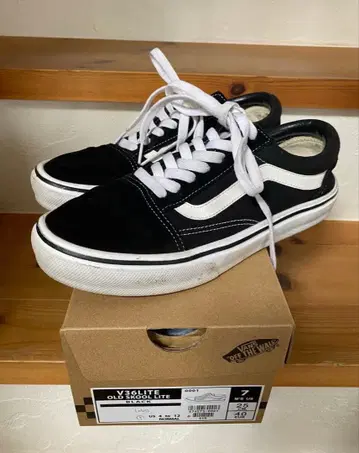 VANS 올드스쿨 라이트 블랙 25cm 경량 타입